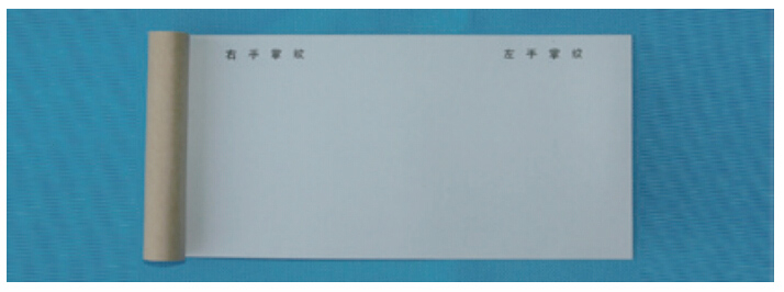 掌纹捺印卡片(No.5037) 价格：￥10.00元/本
