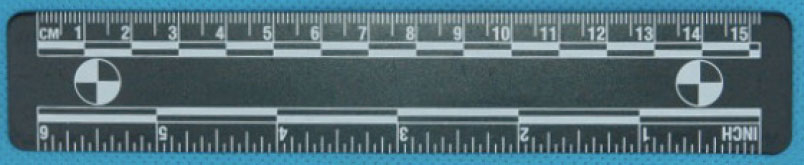 15厘米黑色磁性比例尺(No.C155) 价格：￥40元/包