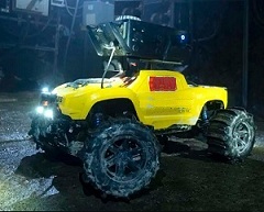 Deep地下采矿地面3D测绘车